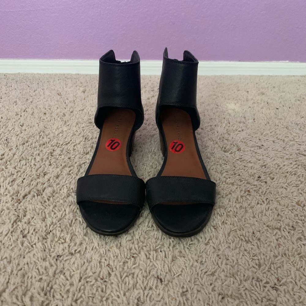 New Lucky Brand Shoes with Block Heel